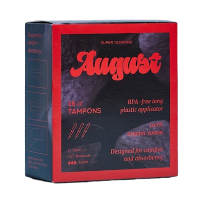 August Super Tampons