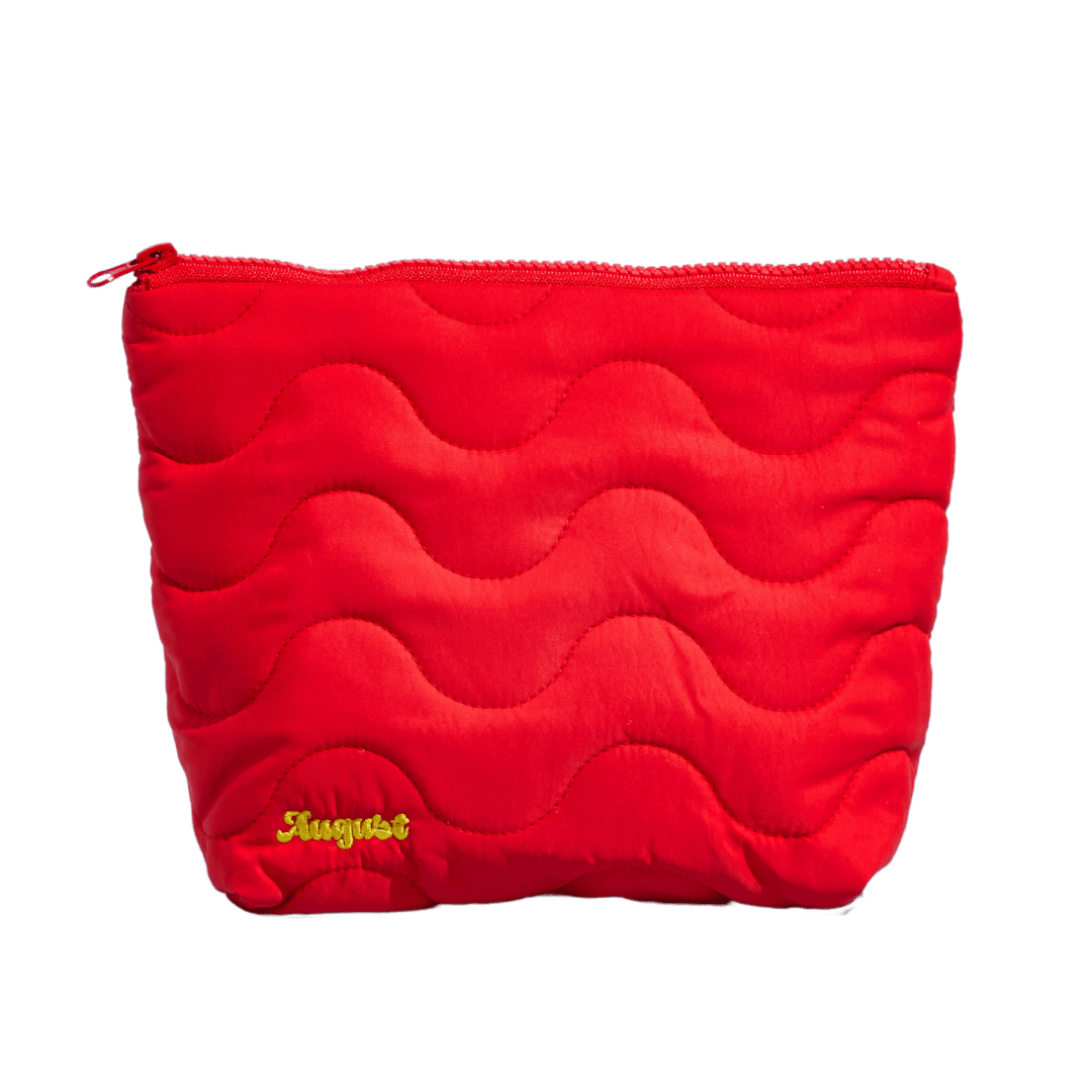 Red Wave Pouch