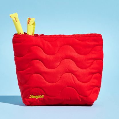 Red Wave Pouch